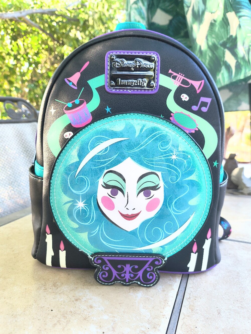 NWT Loungefly Disney Parks Madame Leota Mini Backpack